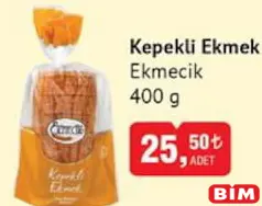 EKMECİK KEPEKLİ EKMEK 400 G